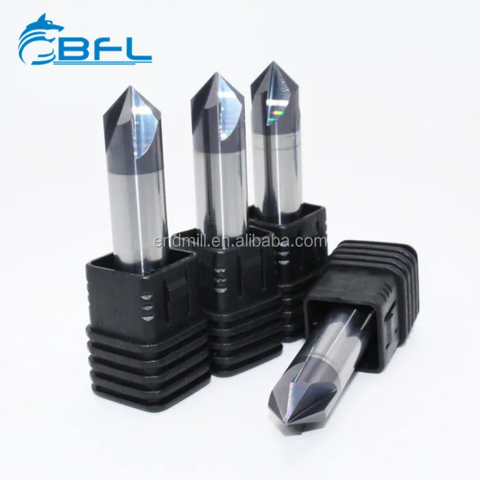 BFL CNC Milling Carbide Chamfer End Mill Cutting Tool V Shape V Router Bit