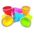 Eco-Friendly Food Grade Silicone Collapsible Cup Easy to Carry Tea Cups & Saucers