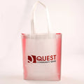 New Model Eco Handmade Non-Woven Women's Shopping Bags Custom Logo Handmade Lady Bag with Handled Letter Printing Pattern