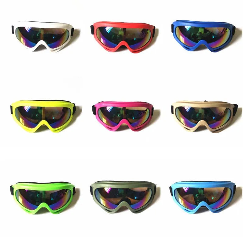 Factory Price Winter Ski Goggles Anti-dust Safety Goggles Windproof Glasses Motocross Goggles for Sports