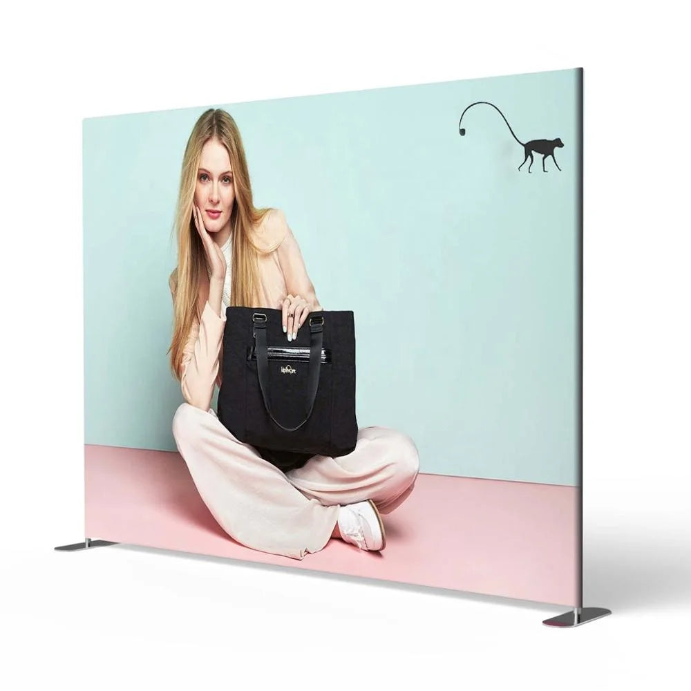 Aluminium Tension Fabric Tube Display-Stretch Fabric Custom Backdrop-10ft Advertising