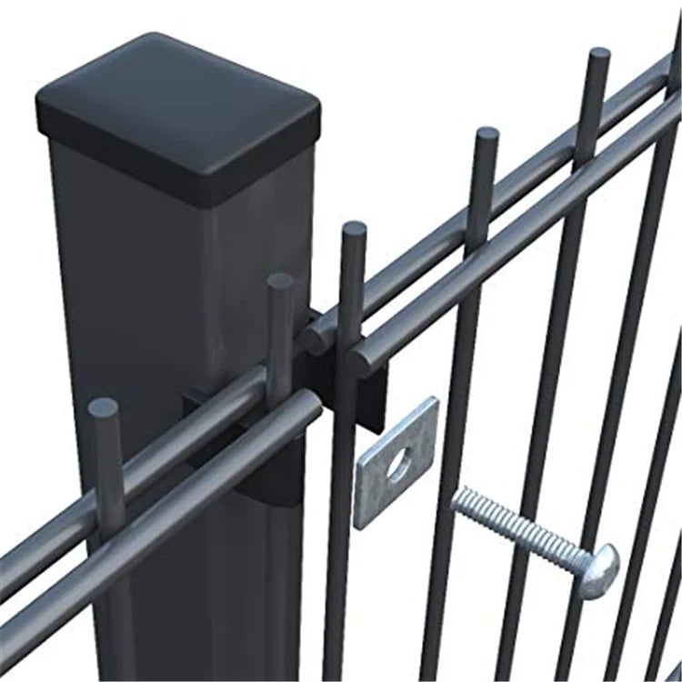 Anping Factory Zaun Galvanized Painted 868 / 656 Wire Double Rod Mat Fences
