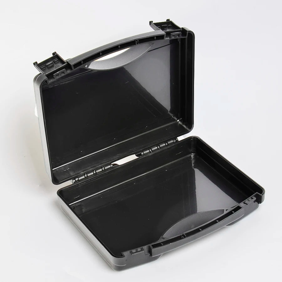 Small PP Lightweight Protective Safety Case Customized Brand Square Pre-cut Foam Hard Plastic OEM Security Tool Case