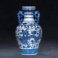Blue and White Wholesale Retail Antique Jingdezhen Porcelain Vase Dragon Chinese Ceramic Flower Vase