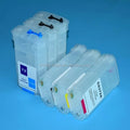 6Colors 130ml OEM Size Ciss Refillable Ink Cartridge for HP72 for HP Designjet T610 T770 T790 T795 T1100 T1200 T2300 72 Plotters