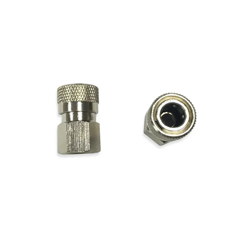 Stainless Steel Paintball Adaptor Female Quick Disconnect With Inner Thread