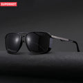 Superhot Eyewear 18232 TR90 Frame TAC 1.1 Lenses 2019 Double Bridge Steampunk Polarized Sunglasses