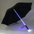 Umbrella with Led Shaft Standard Umbrella Size Market Torch Handle LED Umbrella