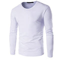 Fast Shipping Wholesale Cotton Jersey Plain Long Sleeve T Shirt for Men