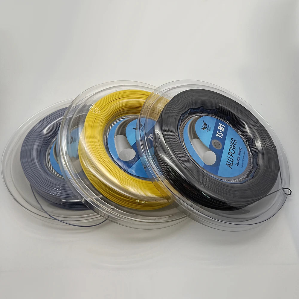 KELIST K125 High Durability Co-Polyester Tennis String 1.25mm 200m Reel 55-60Lbs Multi-Color