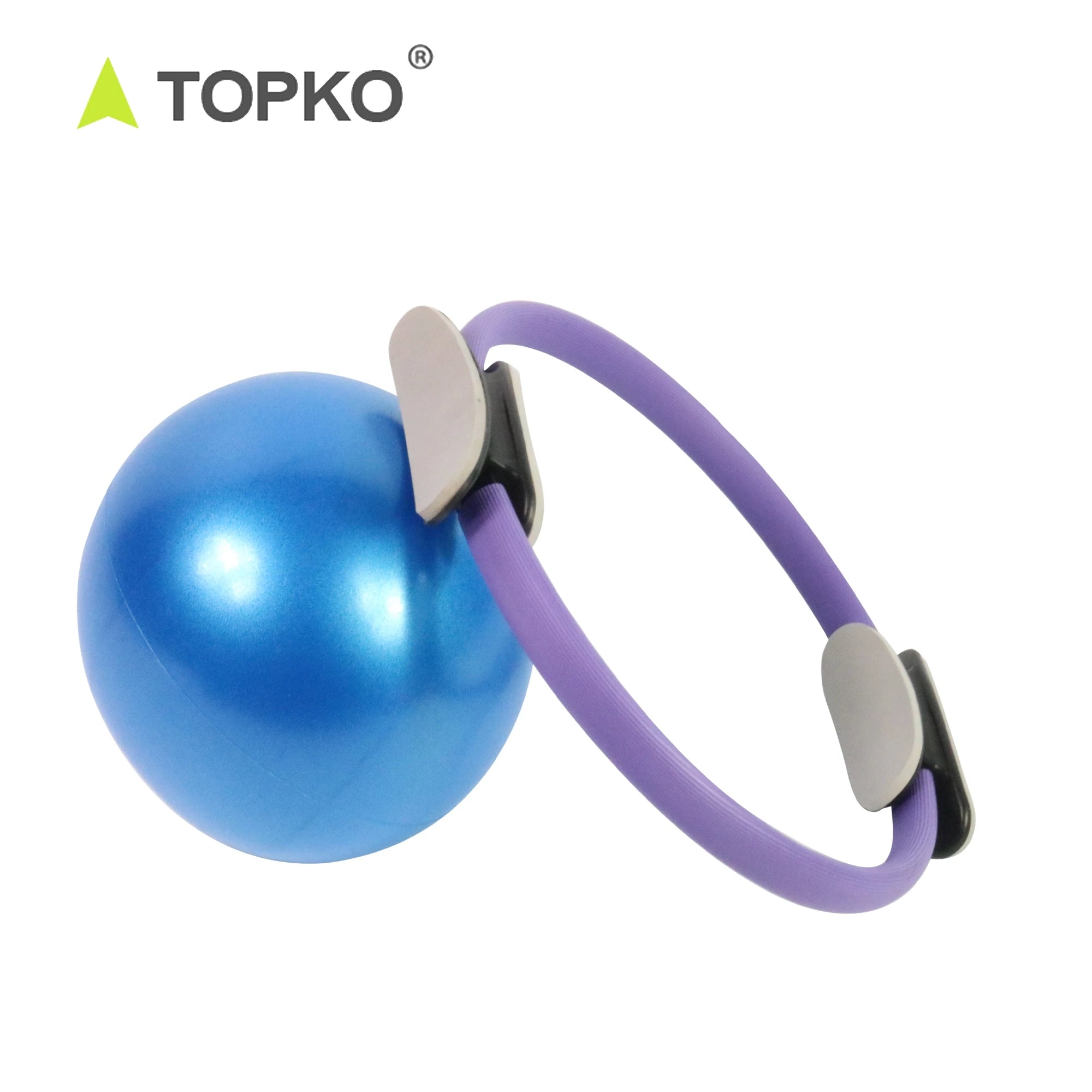 TOPKO Manufacturer Mini Yoga Exercise Ball With Pilates Ring