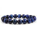 AAA Grade Coloured Tiger Eye Stone Bracelet Blue Tiger Eye Bracelet for Man