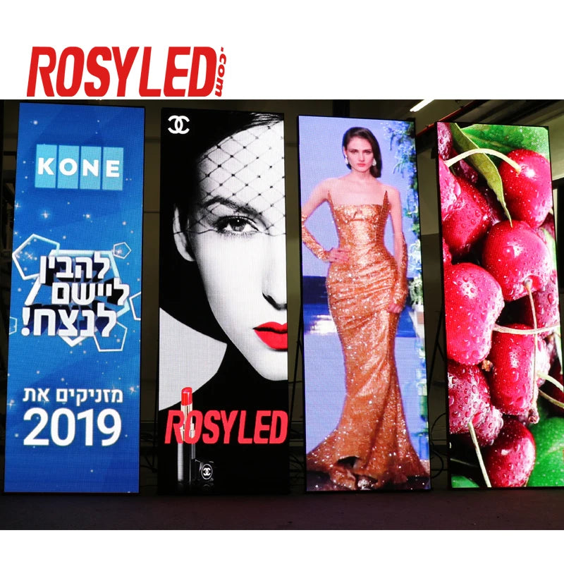 Standing Wifi Advertising Mirror Digital Totem Panel Pantalla Banner Indoor Video P1.25 P1.86 P2 P2.5 LED Poster Display Sign