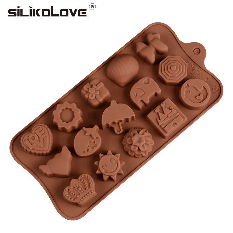 Various Shape Animal Crown Silicone Chocolate Mold Cake Bakeware Baking Tools