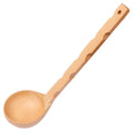 Creative Hot Selling Natural Beech Wood Handmade Large Ladle 32x9.5x7.5cm for Home Kitchen Cooking