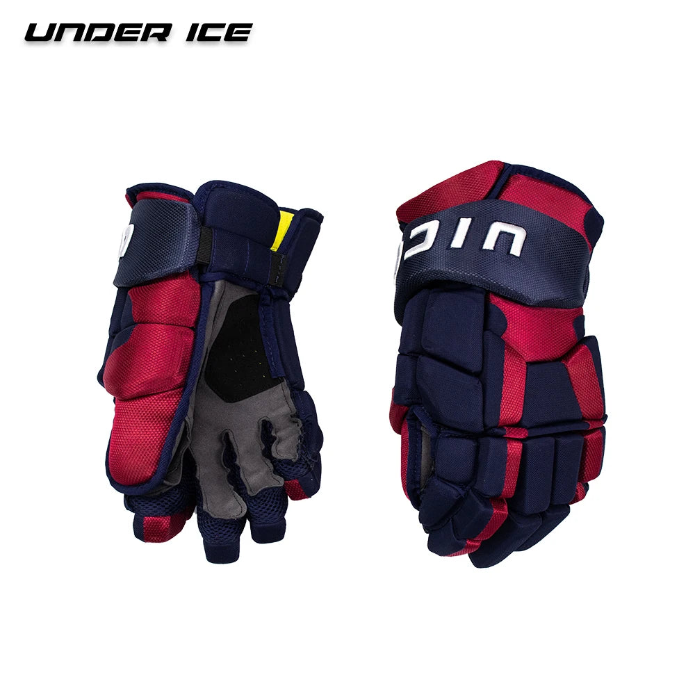 Custom Logo and Color Ice Hockey & Field Hockey Gloves for Ball/Lacrosse Players