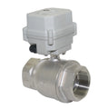 A150 Series  2-10V  Flow Control 2'' DN50 Electric Proportional  Ball Valve with Manual Override