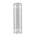Yenvqee Durable Clear Food-Grade  Plastic Clear Refillable Clear 10 Inch Water Filter Housing for Under Sink