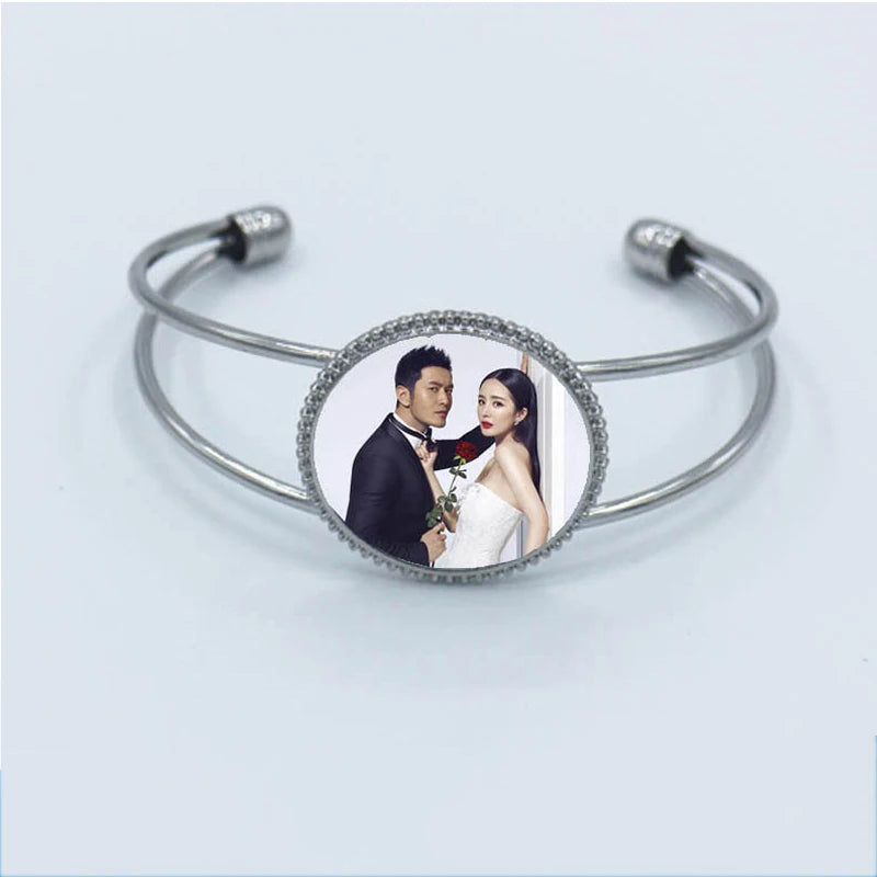 Sliver Customized Bracelet Sublimation Blanks DIY Women Bracelet
