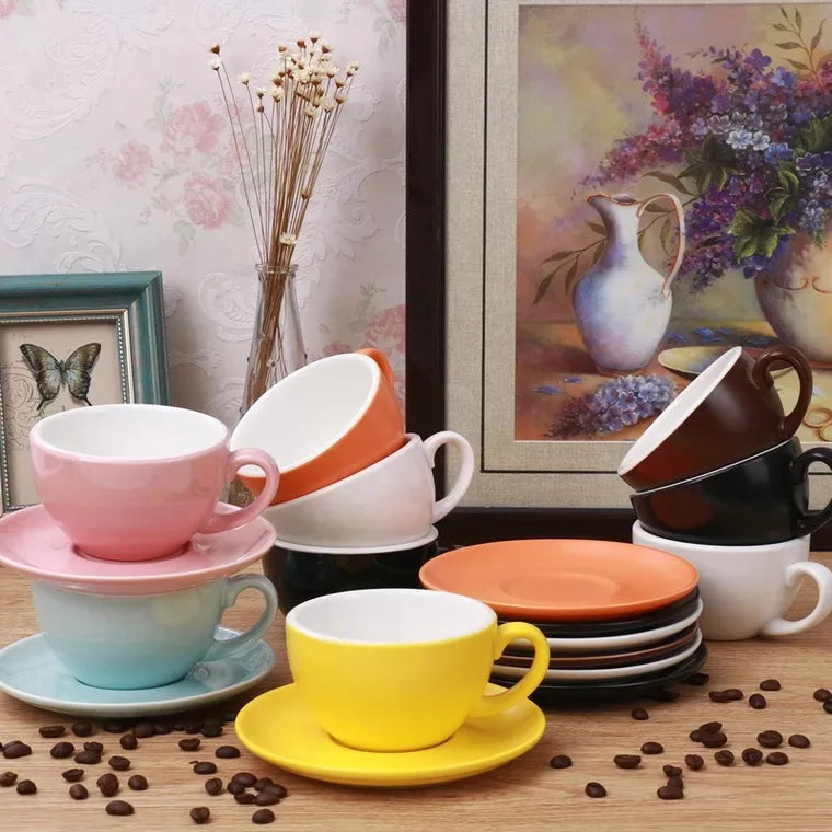Reusable Ceramic Keep Mug Custom Water Eco Drinking Cappuccino Coffee Cup
