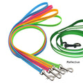 2025 Hot Sale Customized Logo Heavy Duty Smart Dog Leash Quick Release Nylon Reflective PVC Plastic Pet Leash Waterproof Factory