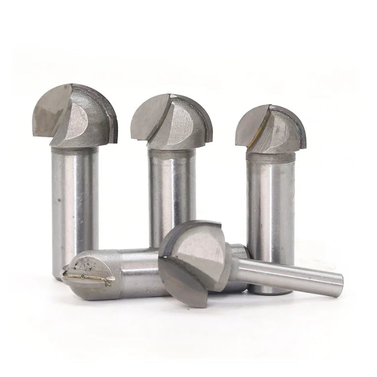 L-N162 1pcs 1/2 Shank High Quality Round Nose Bits Round Nose Core Box Router Bit Shaker Cutter Tools for Woodwork Tools