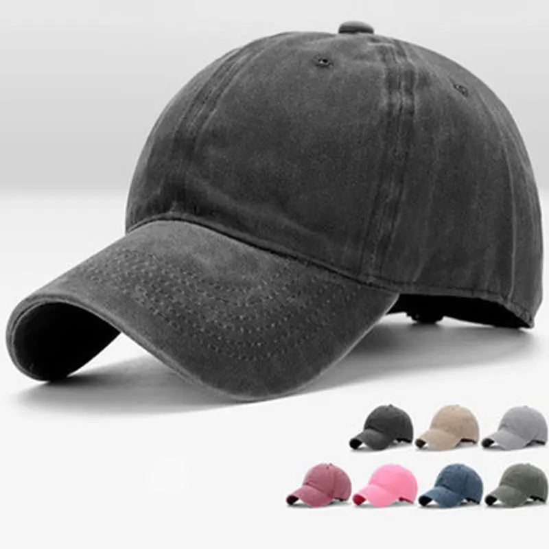 New Style Jean Sports Caps Cotton Material Multi Color Promotion Business Gifts Plain Blank Baseball Sports Cap With Custom Logo