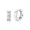 LUOTEEMI Wholesale Clip on Earrings Korean Fashion Style Cubic Zirconia Simple Women Jewelry
