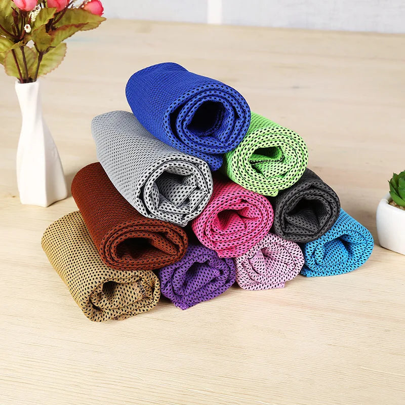Strong Sweat Absorption Cold Towel Rapid Cooling Towel Summer Sun protection and High Temperature Cooling Towel
