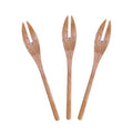Classical Hot Sell Wholesale  Handmade Kitchen Tableware Chestnut Wood Jam  Butter Spreaders