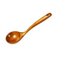 Hot Sell Natural Nanmu Wood Handmade Lacquer Coated Ladle Spoon for Home Kitchen Use with Custom Logo Option