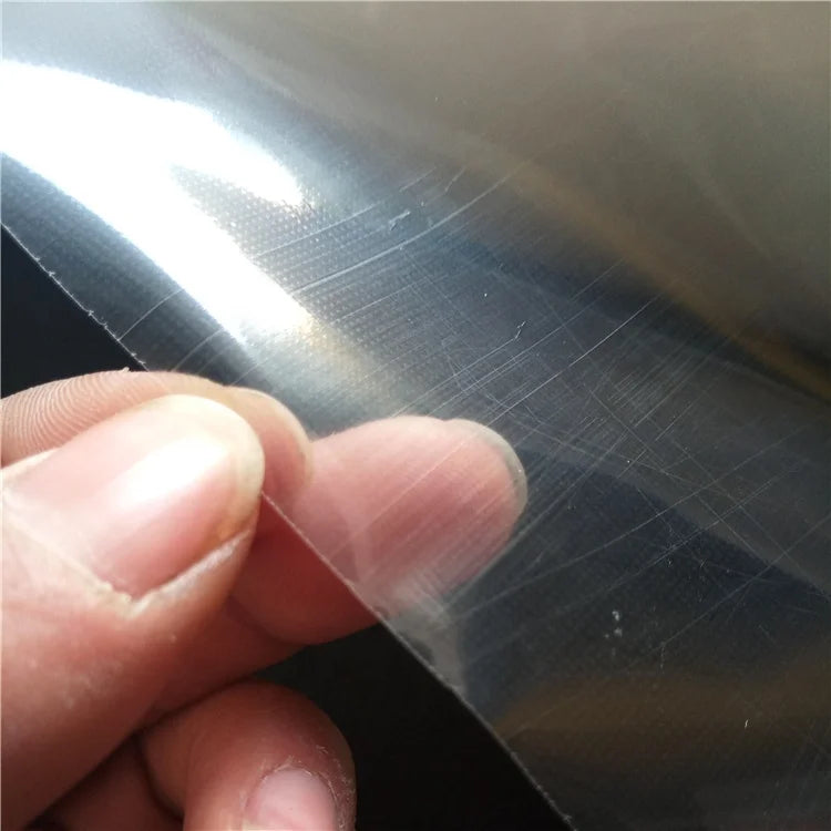 Cold Water Soluble Elastic Fusible Transparent PVA Film Garment Backing Stabilizer Interlining for Embroidery