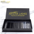 Premium Quality All Size Cashmere  Split Tip Flat Lashes 0.1 0.15 0.20 Soft Eyelash Flat Eyelash