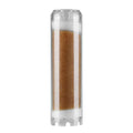 Yenvqee Refillable Reverse Osmosis Aquarium Fish Tank Water Softener 10 Inch Clear Plastic Resin Housing Filter Cartridge