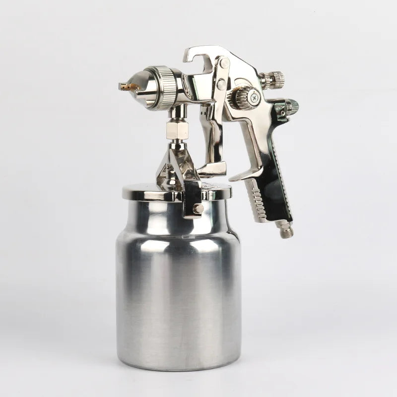 Wholesale AB--17 Suction Air Spray Gun Pneumatic Paint Sprayer Air Hopper Gun Pneumatic High Pressure Paint Spray Gun