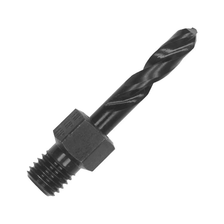 NAS 965 Type B 1/4"-28 Threaded Hex Shank Drill Bit for Right Angle Drilling in Confined Space