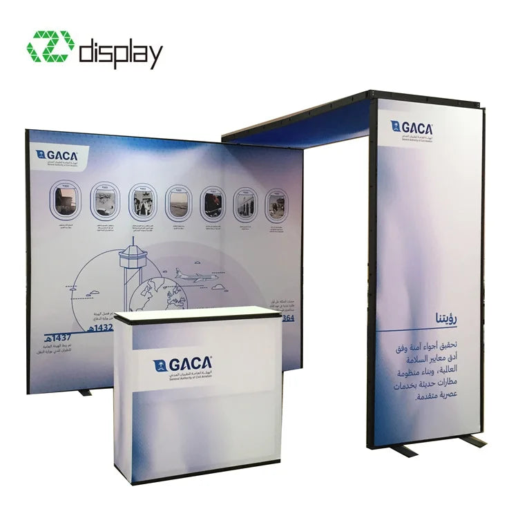 3x3 Portable Reusable Rational Cheap Design Trade Show Booth Exhibition Booth Stand