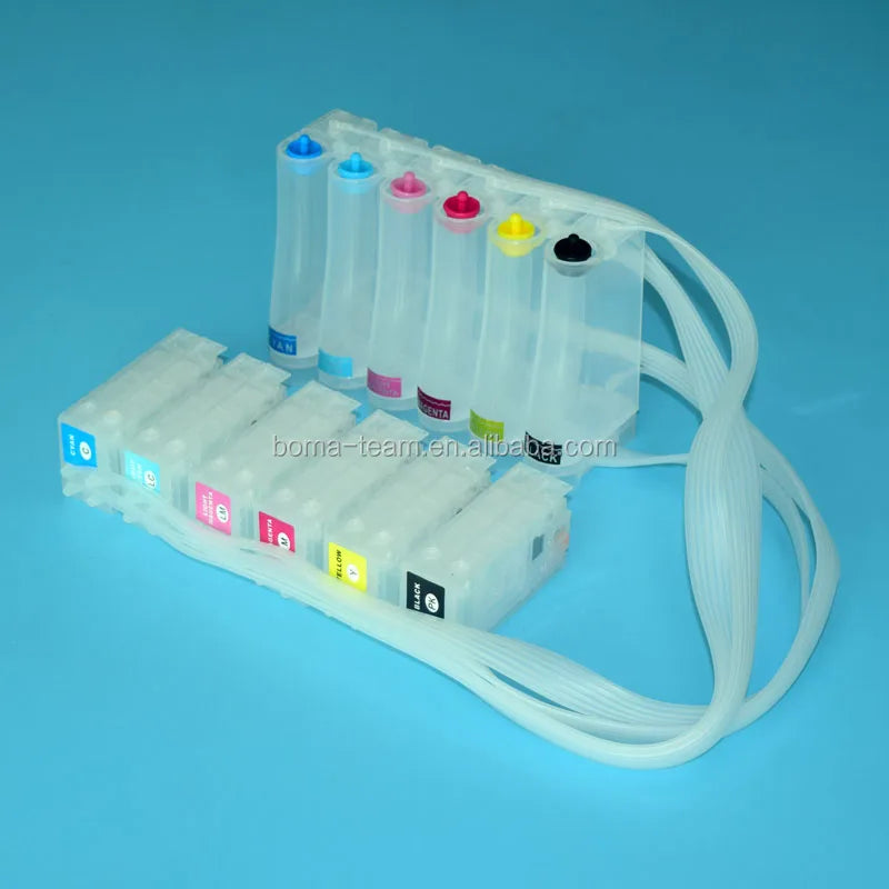 PJIC1 Continuous Ink Supply System Ciss tank for Epson Pp100 PP-100 PP50 PP-50 PP-100AP PP-100II CD DVD Printer Discproducer