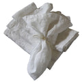 100% French Linen Disposable Square Handmade Napkins Plain Dyed Finish Stone Washed 60x60cm Customized Color Logo Wedding Home