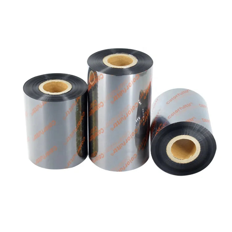 Factory Wholesale Heat Thermal Transfer Printer Ribbon for Barcode Sticker Label Printer