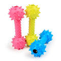 Hot Selling Bite Resistant Novelty Dental Dumbbell Chew Barbell Dog Toy