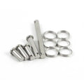 Handbrake Lock Clevis Pin with Hole 3mm 4mm 5mm Titanium Alloy Zinc Hardware Stainless Carbon Steel Material
