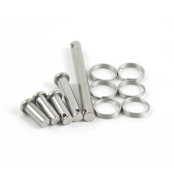 Handbrake Lock Clevis Pin with Hole 3mm 4mm 5mm Titanium Alloy Zinc Hardware Stainless Carbon Steel Material