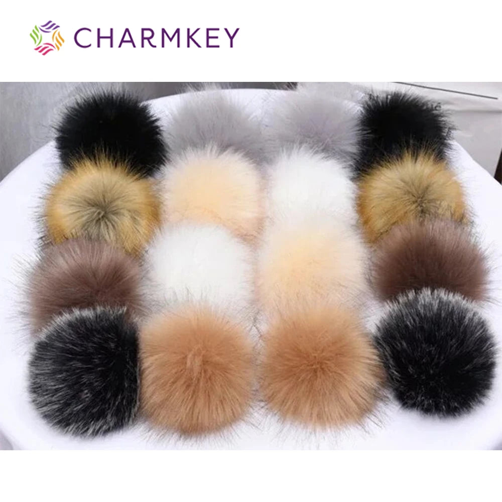 Fashion Faux Fur Pompom for Hat and Bag