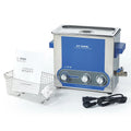 Electric Adjustable Ultrasonic Heatable Engine Parts Cleaning Machine with Stainless Steel Tank Household Use 6L Capacity