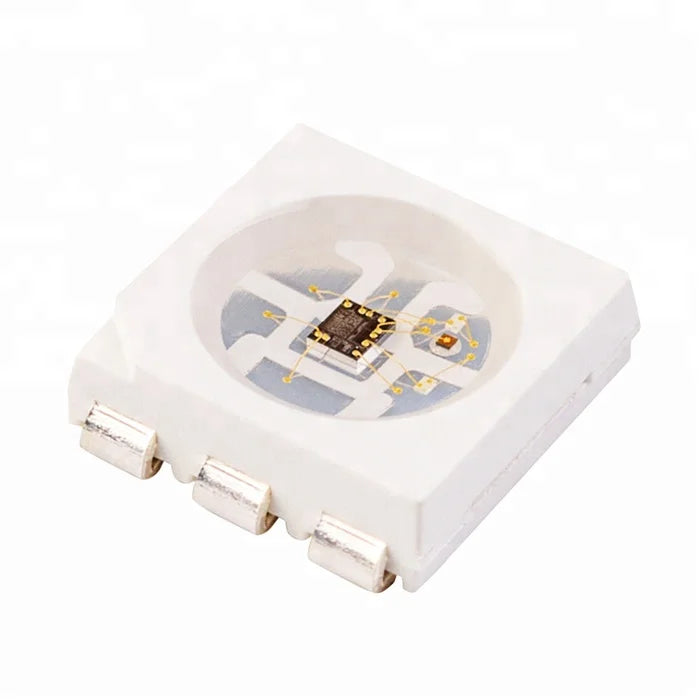 8 Pins Sk6812 Ws2812 Ws2811 IC Buit-in  5v 12v 0.25W 5050 RGB SMD LED Chip