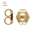 GFH006 Wholesale14k Gold Filled  butterfly Earring Back Accessory for Jewelry Making