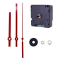 HD1688 DCF Radio Controlled Ticking Quartz Clock Movement with HR9865 Red Clock Hands