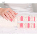 Huizi 3D Nail Sticker New Design Nail Wraps Self-adhesive DIY Manicure Nail Art Sticker