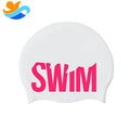 Best Custom Logo Waterpoof Silicone Swimming Caps for Adults for Water Sports